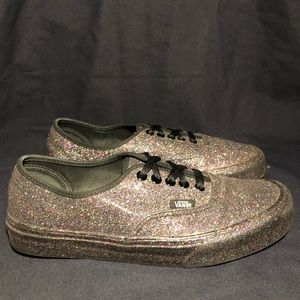 Rainbow Glitter Authentic Vans
